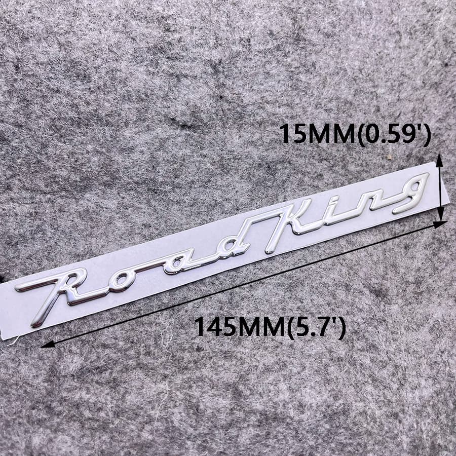 Yecnecty For Harley Davidson Road King 3D Chrome Motorcycle Decals Stickers 110/105th Anniversary Classic Motorbike Emblem Badge - image 4