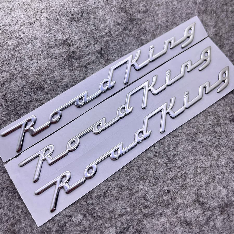 Yecnecty For Harley Davidson Road King 3D Chrome Motorcycle Decals Stickers 110/105th Anniversary Classic Motorbike Emblem Badge - image 3