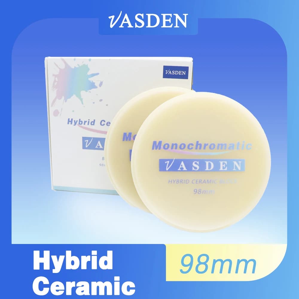 Vasden Dental Composite Blocks Hybrid Ceramics Disc Inlay In Dentistry CADCAM Resin Material - image 4