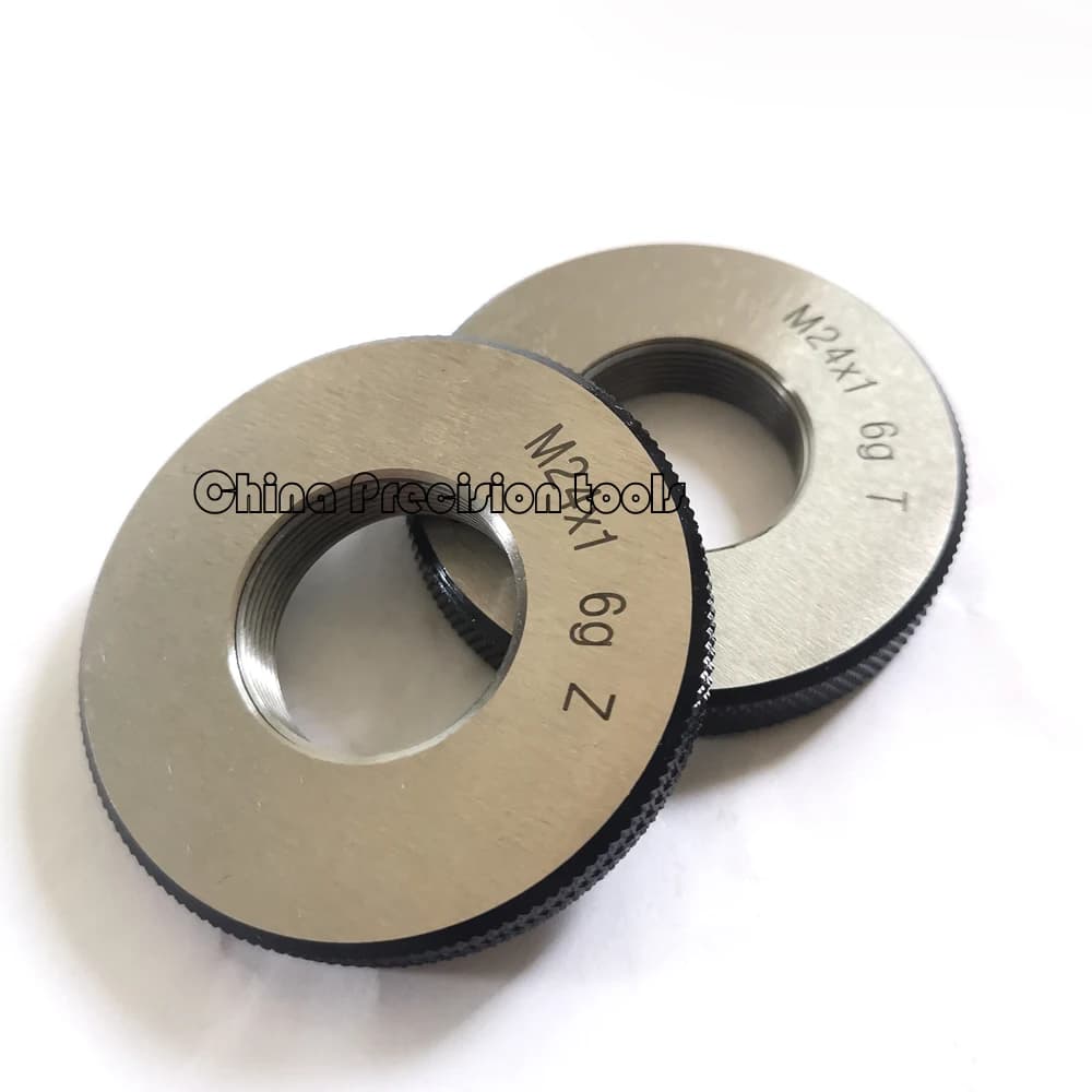 Metric thread ring gauge set 6g M18 M20 M22 M24 M25 M26 M27 M30 go nogo Fine screw thread gage M18X1.5 M18X1 M20X1.5 24X1 M26X1 - image 5