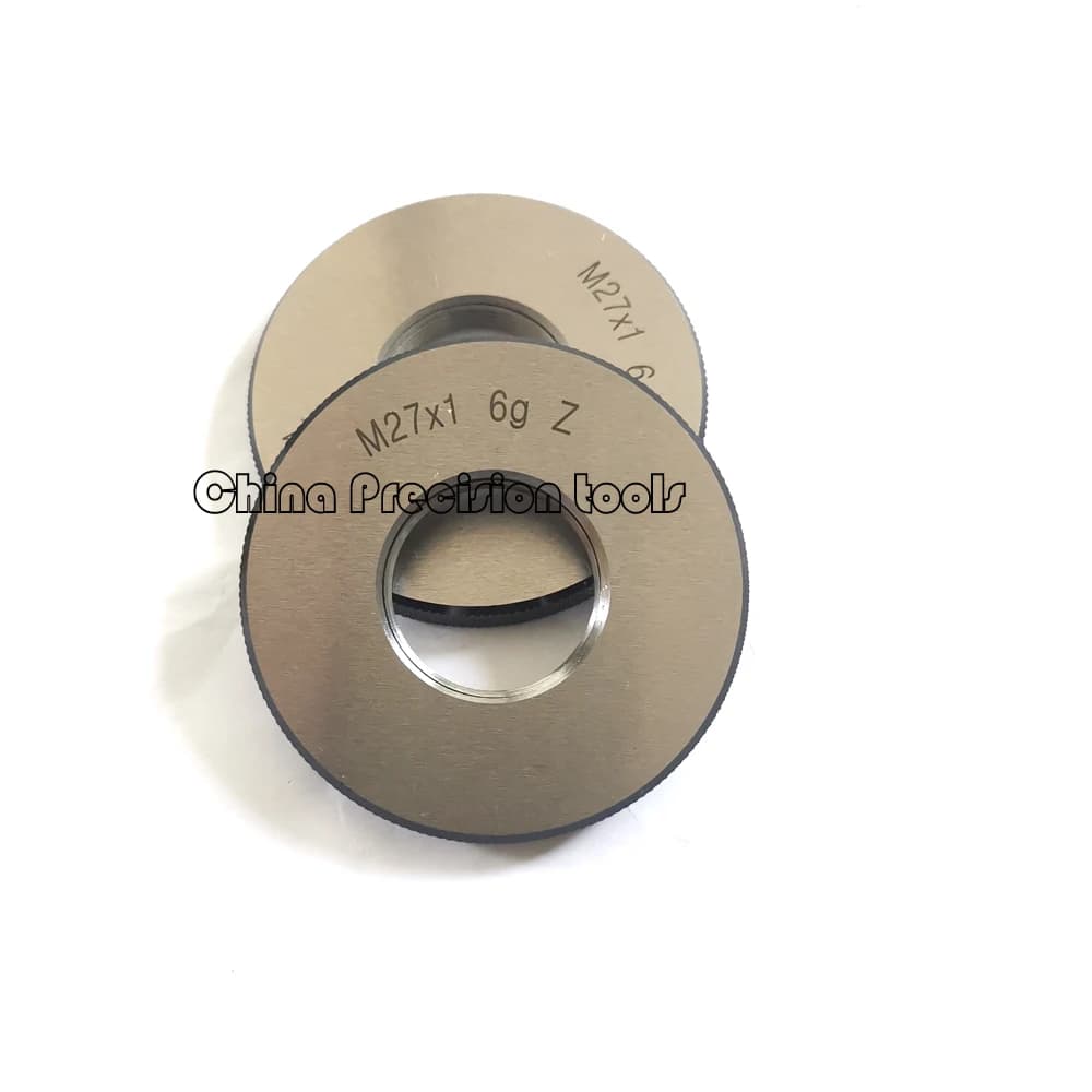 Metric thread ring gauge set 6g M18 M20 M22 M24 M25 M26 M27 M30 go nogo Fine screw thread gage M18X1.5 M18X1 M20X1.5 24X1 M26X1 - image 3