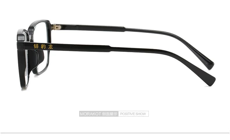 Shatar Retro Large Frame Reading Glasses Men Women Crystal Glass Big Face HD Wear-Resistant Prescription Glasses Cool Protect Ey - image 6