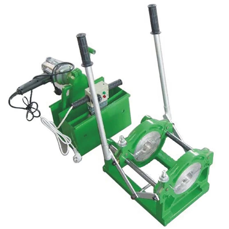 PE200-2T PE pipe hot melt machine butt welding machine 1500W pipe hot melt machine welding butt welding machine vertical - image 4