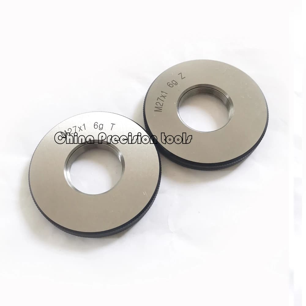 Metric thread ring gauge set 6g M18 M20 M22 M24 M25 M26 M27 M30 go nogo Fine screw thread gage M18X1.5 M18X1 M20X1.5 24X1 M26X1 - image 4