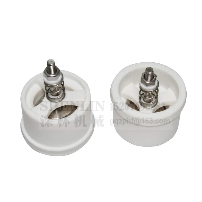 Check valve for liquids filling, water filler spare part, PP, stainless spring, food safe, high temperature resistant - image 4