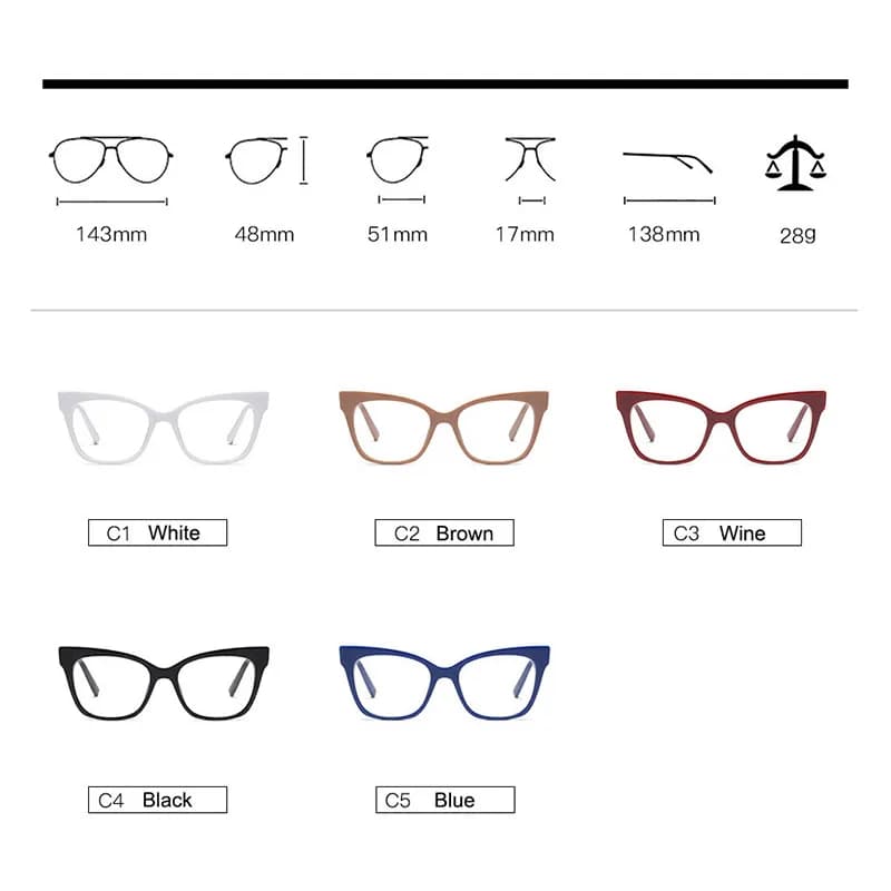 Woman Acetate Optical Eyeglasses Fashion Frame Spectacles for Women Prescription Eyewear Glasses Frame Stylish High Quality - image 4