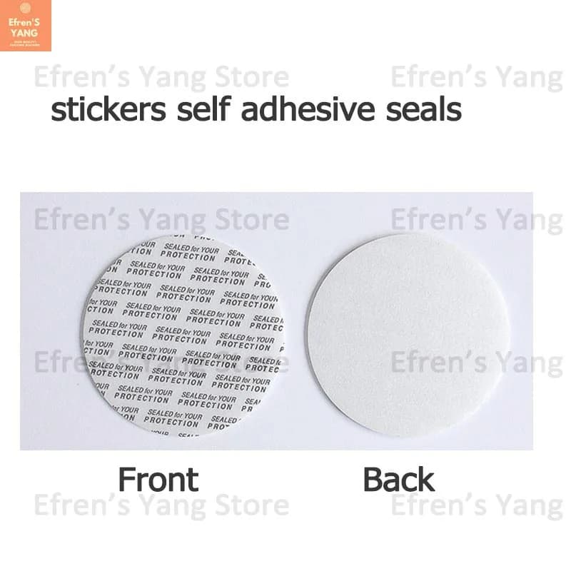 500PCS Self-adhesive Foam Pressure Sensitive Seal Sealing Stickers Glass Plastic Bottle Lining To Prevent Leakage 42MM 47MM 49MM - image 4