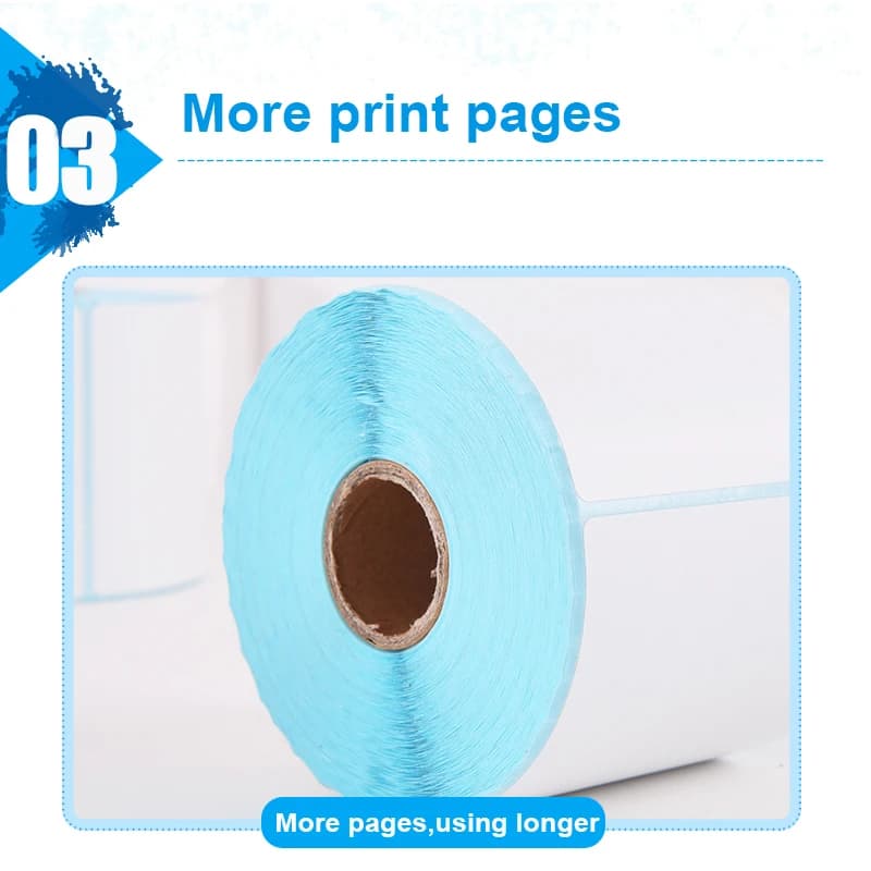 Waterproof Thermal Sticker Self-adhesive Label Barcode Paper Width 80 MM 90 MM Supermarket Price Blank Printing Paper - image 5