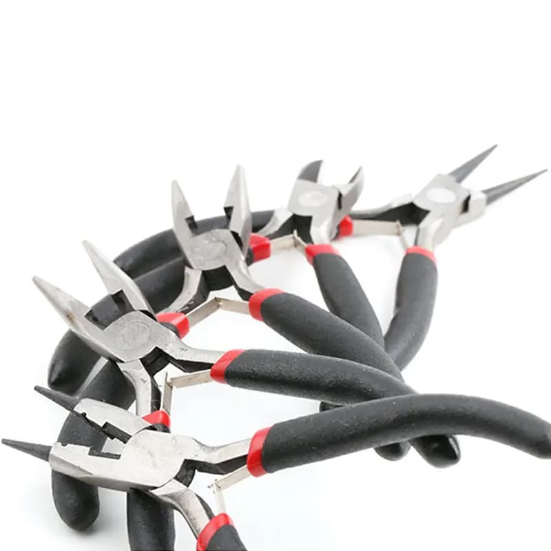 Diagonal Pliers Jewelry Repair Tools Kit Round Nose Pliers Needle Nose Pliers Wire Cutters for Jewelry Making DIY Handmade Tools - image 4