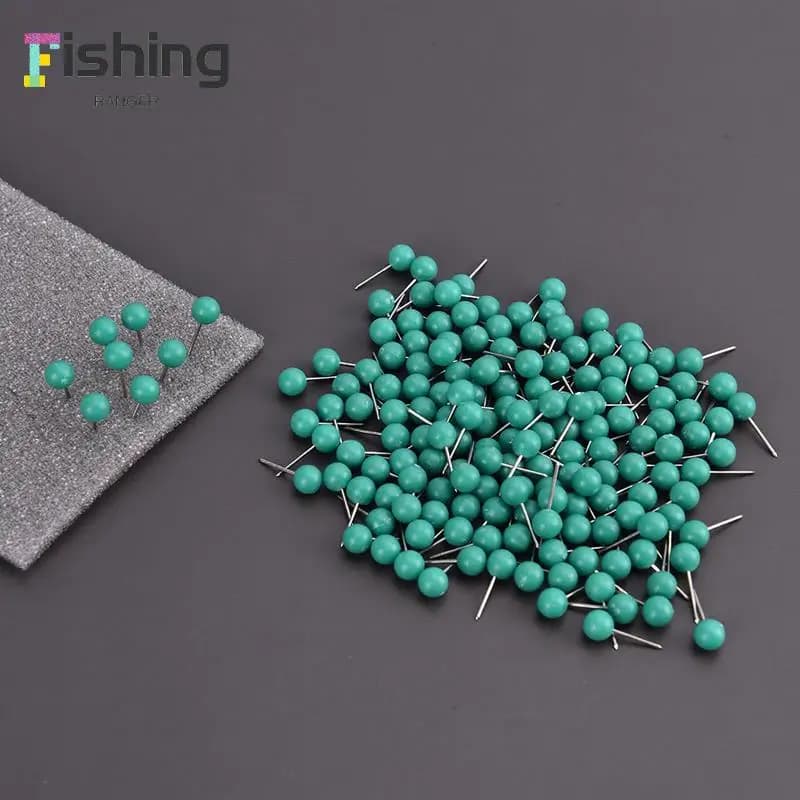 100pcs Carp Fishing Rig Case Accessories Spare Pins For Carp Hair Rig Ronnie Rig