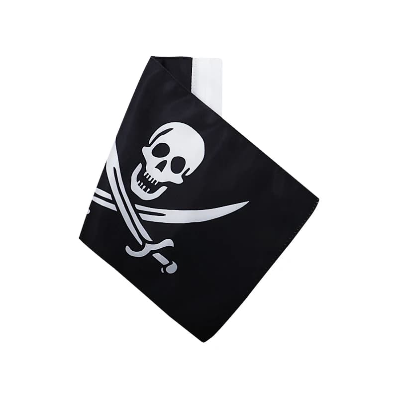 1 Pc Motorcycle Universal Double Side Flag Nation Pirate Skull American Flag NO Pole For Honda Yamaha Harley Suzuki BMW - image 5