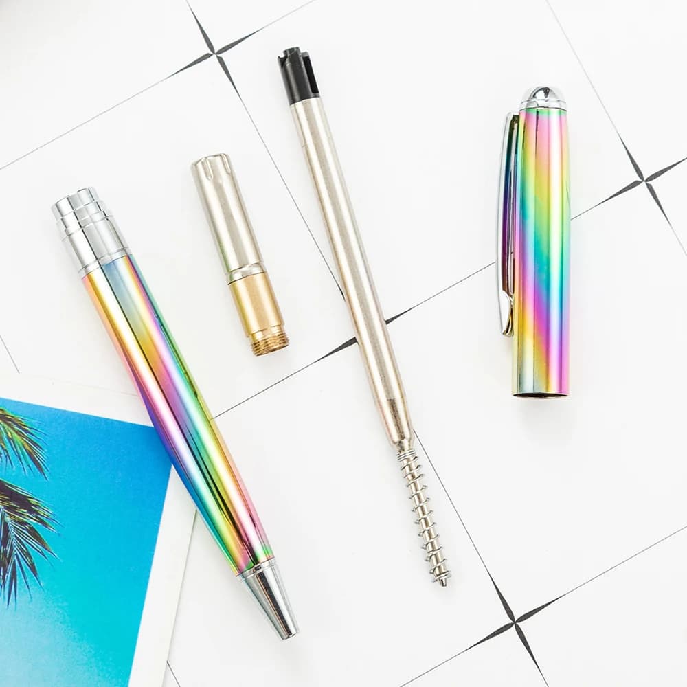 Color Business Roller Ballpoint Pen Luxury Cute Wedding Rose Gold Metal Stationery School Office Supplies Premium Gift Ball Pen - image 6