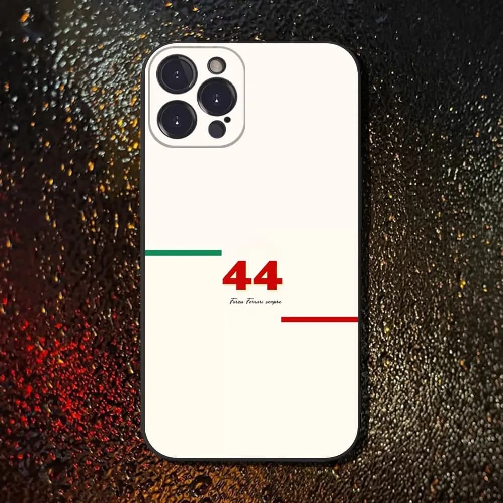 44 L-Lewis Hamilton Phone Case For iPhone 16,15,14,13,12,11 Plus,Pro Max,XS,X,XR,SE,Mini,8,7,Soft Silicone Black Cover - image 6