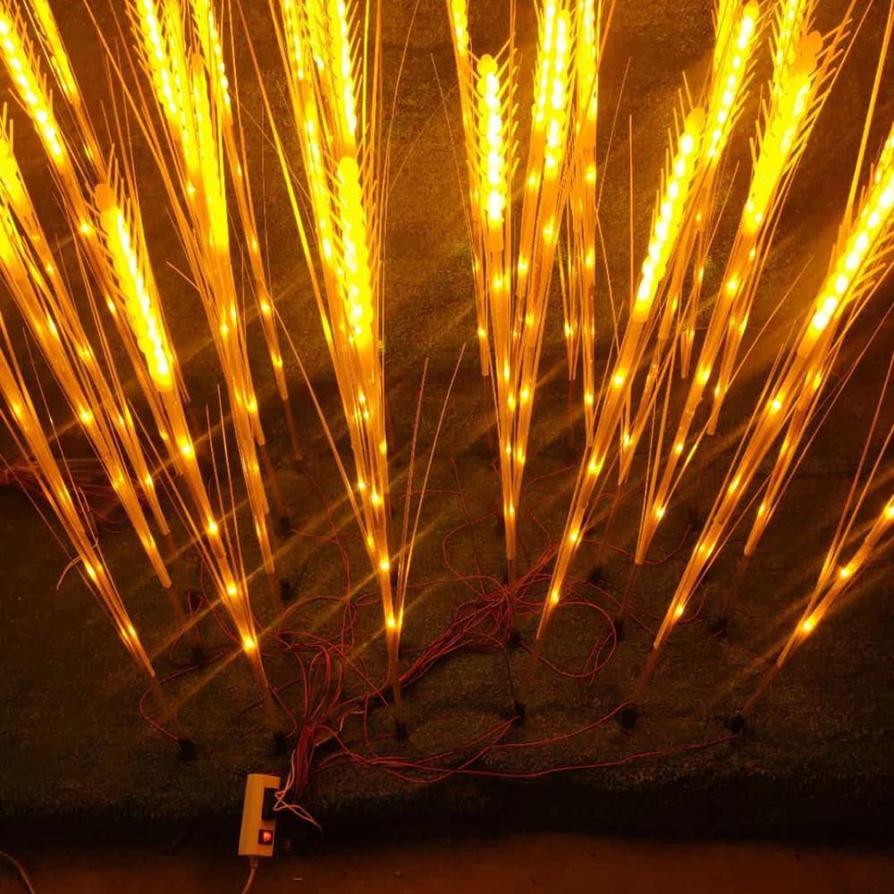 Outdoor LED Wheat Ear Lamp, Lawn Light, Garden Landscape Lighting, Holiday Decoration, Simulation Wheat Lamp, Luminous Rod - image 4