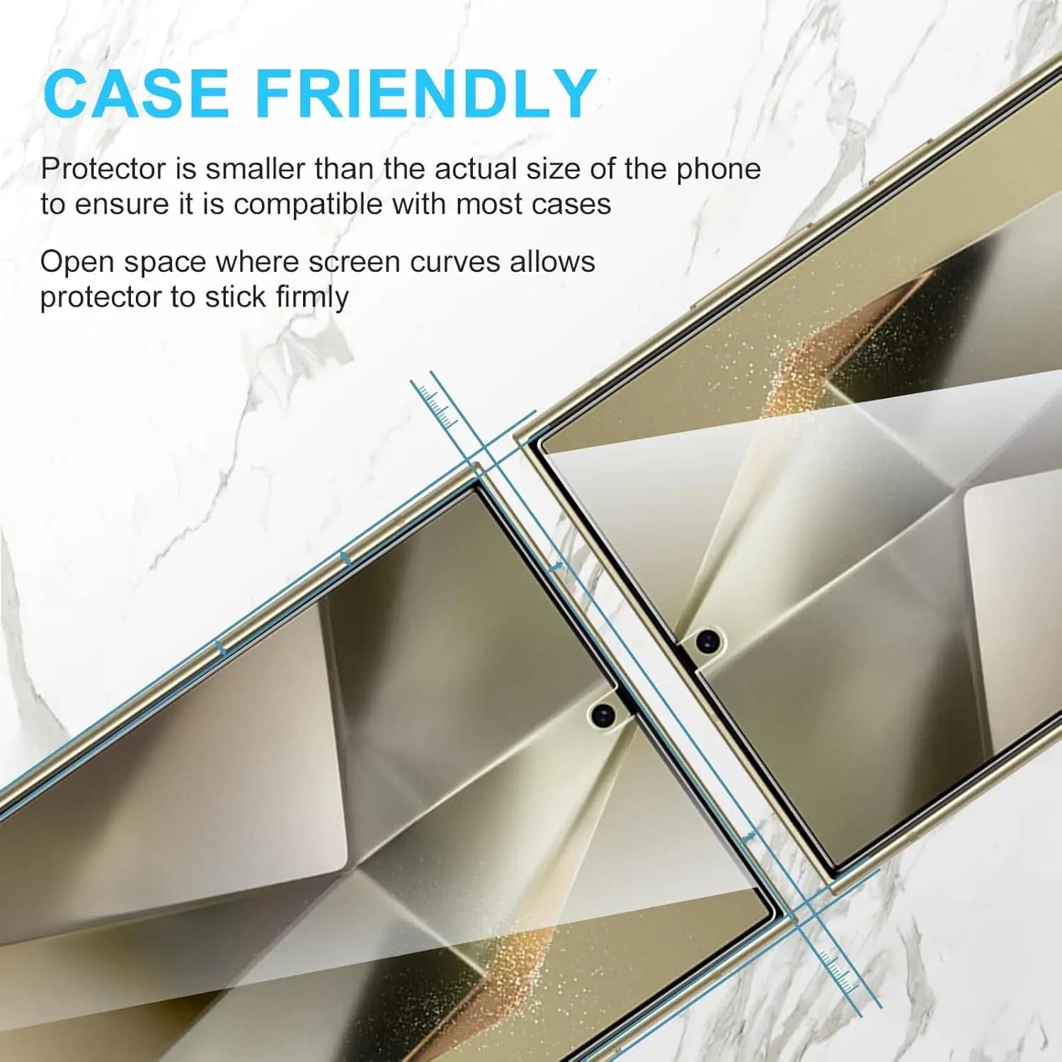 For Samsung Galaxy S24 Ultra tempered glass high-definition anti drop screen protector - image 4