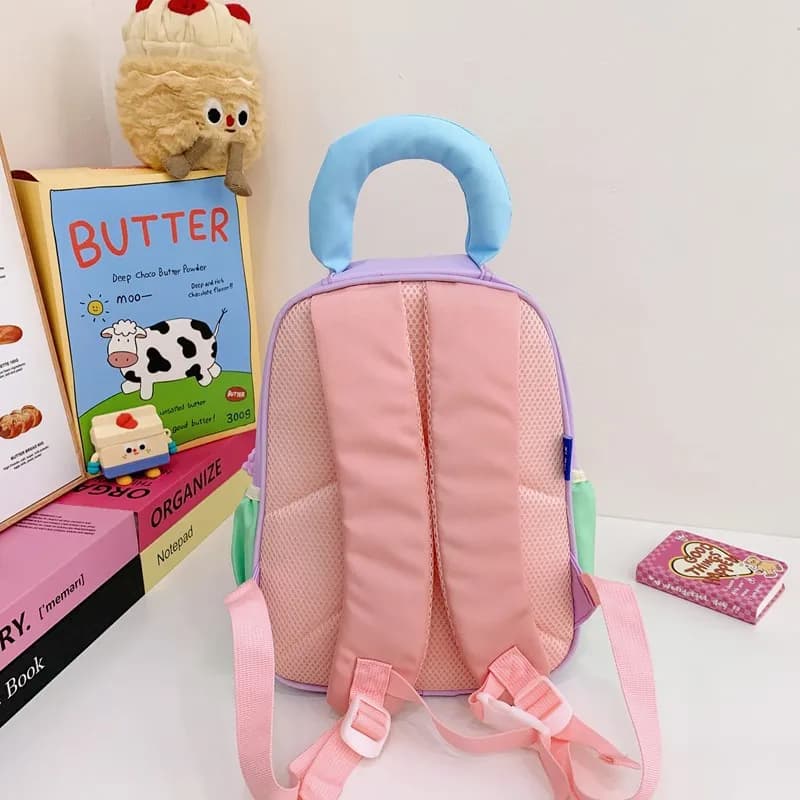 New Lightweight Backpack for Kids Ages 1-5,Double-Shoulder Kindergarten School Bag for Boys Girls,Cute Toddler Bookbag - image 4