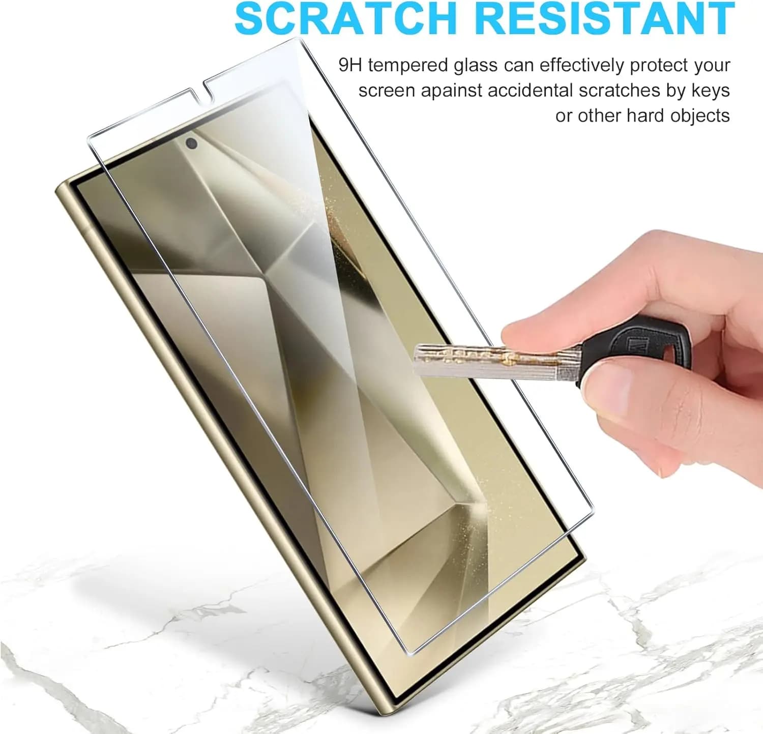 For Samsung Galaxy S24 Ultra tempered glass high-definition anti drop screen protector - image 3