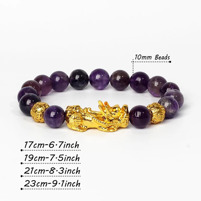 Color Changed Feng Shui Pi Xiu Bracelets Men Nature Stone Lucky Amulet Charm Beaded Bracelets Women Pi Yao Brave Wealth Jewelry - image 5