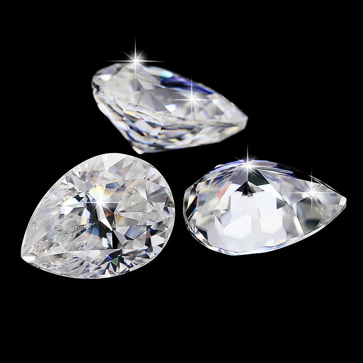 Pear Cut Moissanite 0.1ct to 13 ct Real Loose Moissanita D Color VVS1 Pass Diamond Test with GRA Certificate Gem Luxury Material - image 6