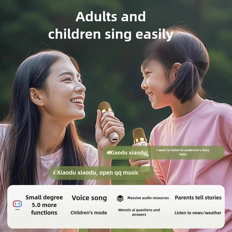 Kinglucky K18 pro Portable Karaoke Party Speaker with Wireless Microphone Bluetooth 5.0 Speakers Big Powerful Sound - image 4