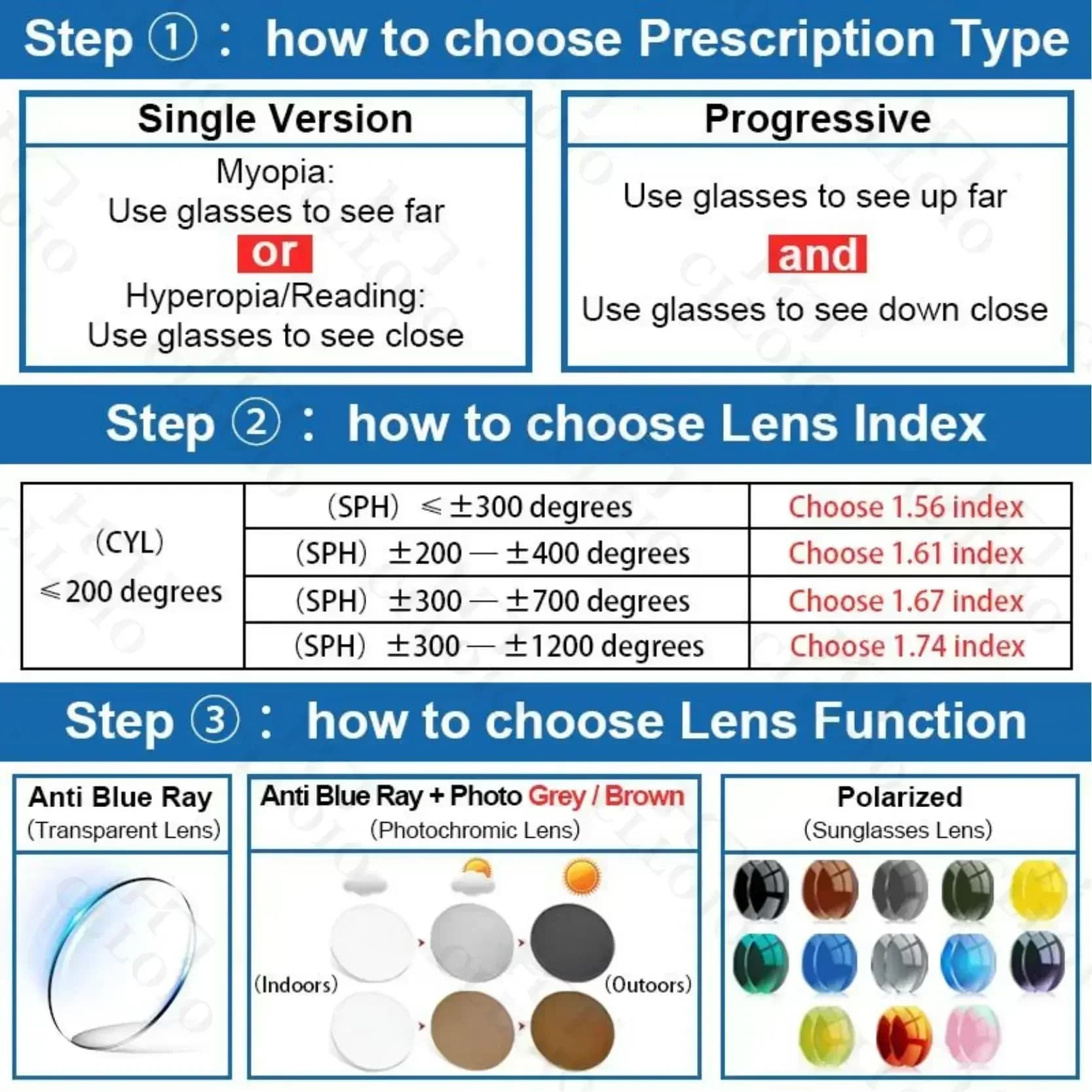 CLLOIO New Anti Blue Light Glasses Metal TR Texture Frame Women's Reading Myopia Glasses Prescription Customization Glasses - image 3