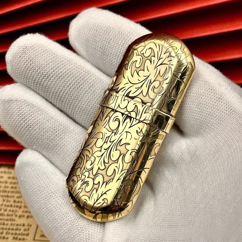 ZORRO 516 Mini Carving Trench Lighter Portable Compact Grinding Wheel Open Flame Lighter Cigarette Accessories Men's Gift - image 3