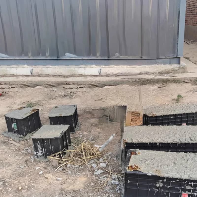 Triple Abs Plastic 70.7X70.7X70.7Mm Concrete Test Module Compression Engineering Compression Test Mold - image 5