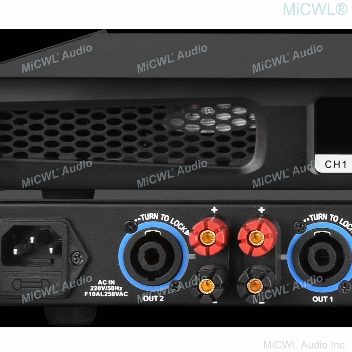 Pro Slim 1U Light Weight 2600W 2 Channel Digital Power Amplifier Class D 2000 Watt Stage Karaoke DJ Sound - image 5