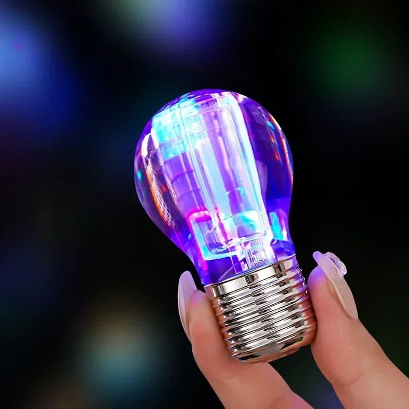 New Green Flame Transparent Body Electric Butane Gas Lighter with Colorful Lights Windproof Jet Torch Lighter Cool Lighter Gift - image 4