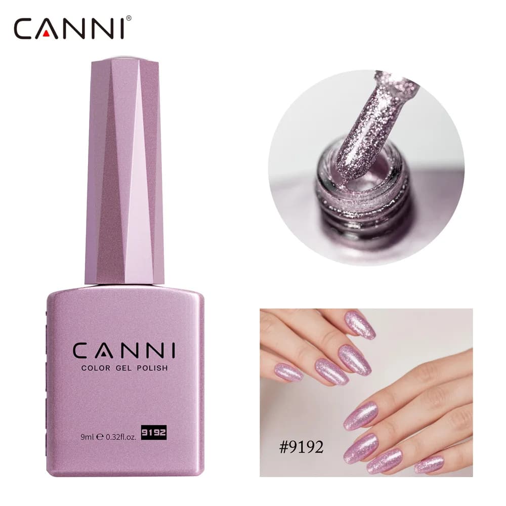 CC8 CANNI Nail Gel Polish HEMA FREE Summer Nails Beautiful Semi Permanent Soak Off UV LED Smoothy Texture Nail Art Manicure 9ml - image 5