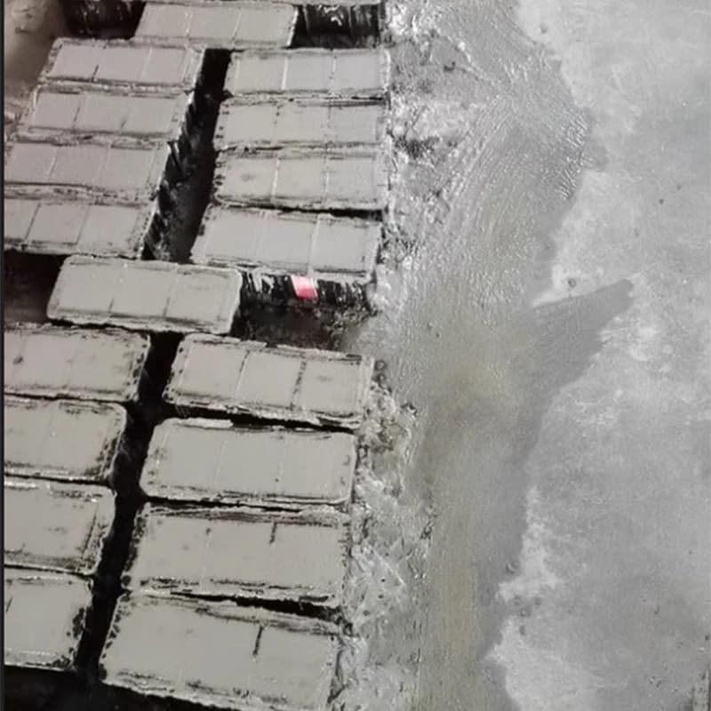 Triple Abs Plastic 70.7X70.7X70.7Mm Concrete Test Module Compression Engineering Compression Test Mold - image 6