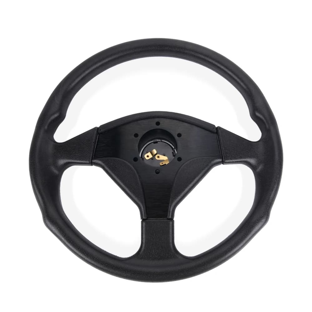 RASTP-Universal 36CM Racing Steering Wheels 14 Inch PU Racing Kart Steering Wheel Car Modification Accessories RS-STW079 - image 5