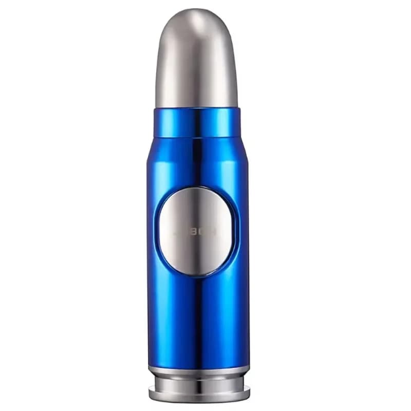 JOBON Metal Bullet-Shaped Windproof Butane Lighter with Jet Flame - Ideal Cigar Smoking Accessory & Men's Gifts BBQ - image 5