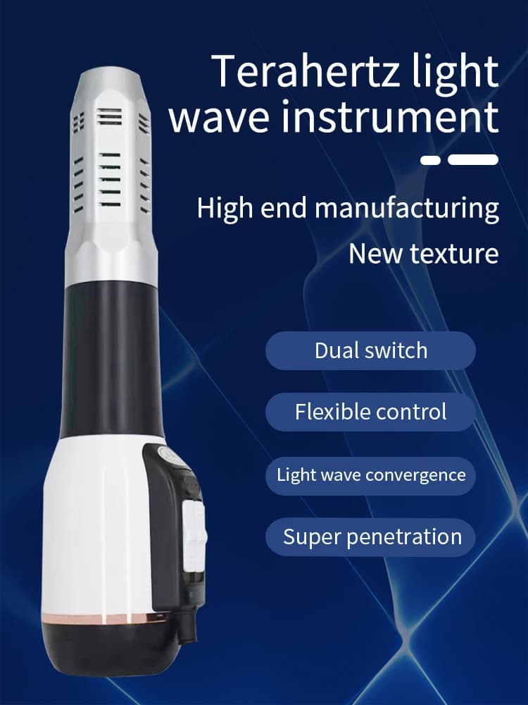 Original DS-808 Terahertz Classic Blower Wand Blue Light Wave Therapy Machine Iteracare Hot And Cold Air Electric Heating Device