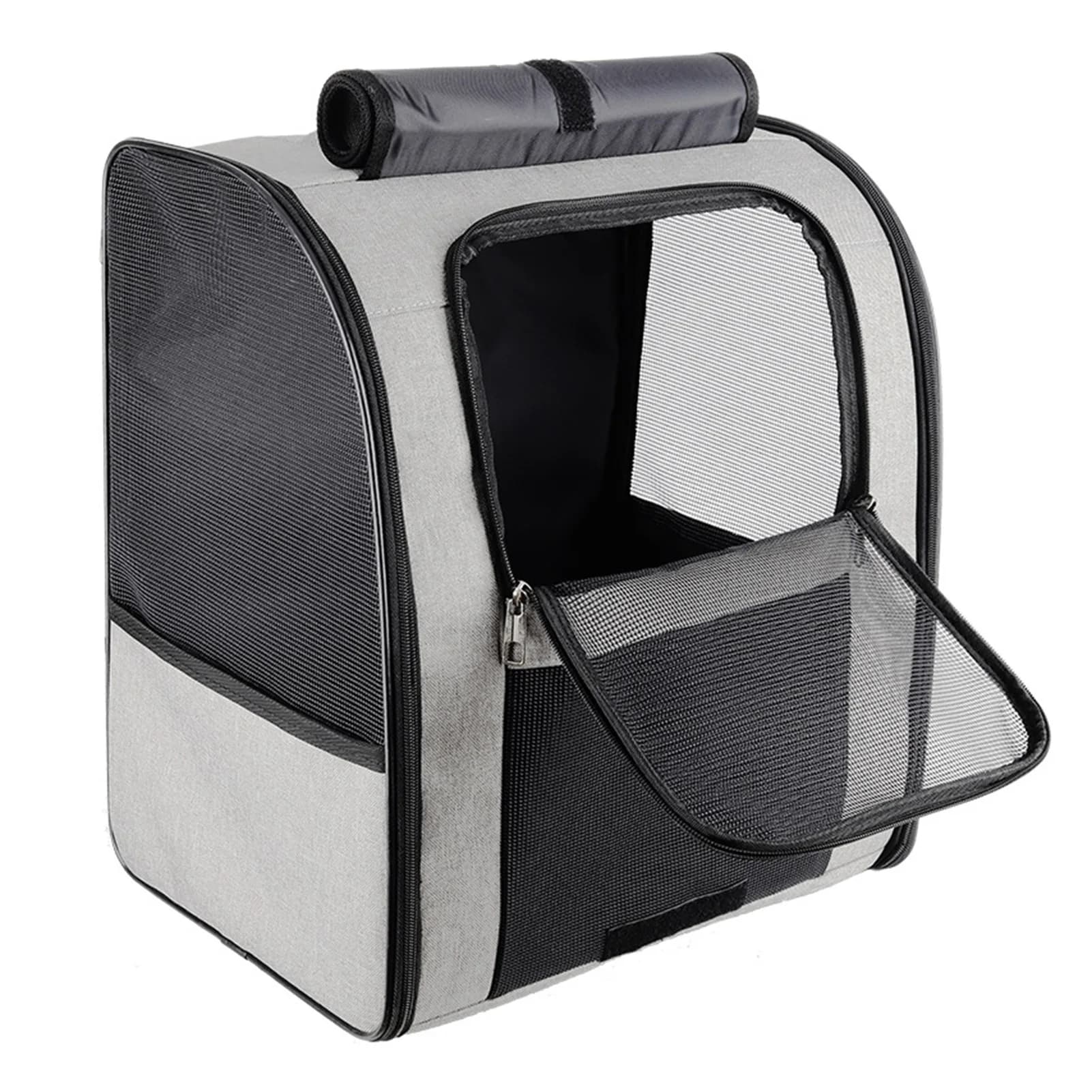 Oxford Cloth Pet Carrier Retractable Pet Shoulder Bag For Kittens Puppy