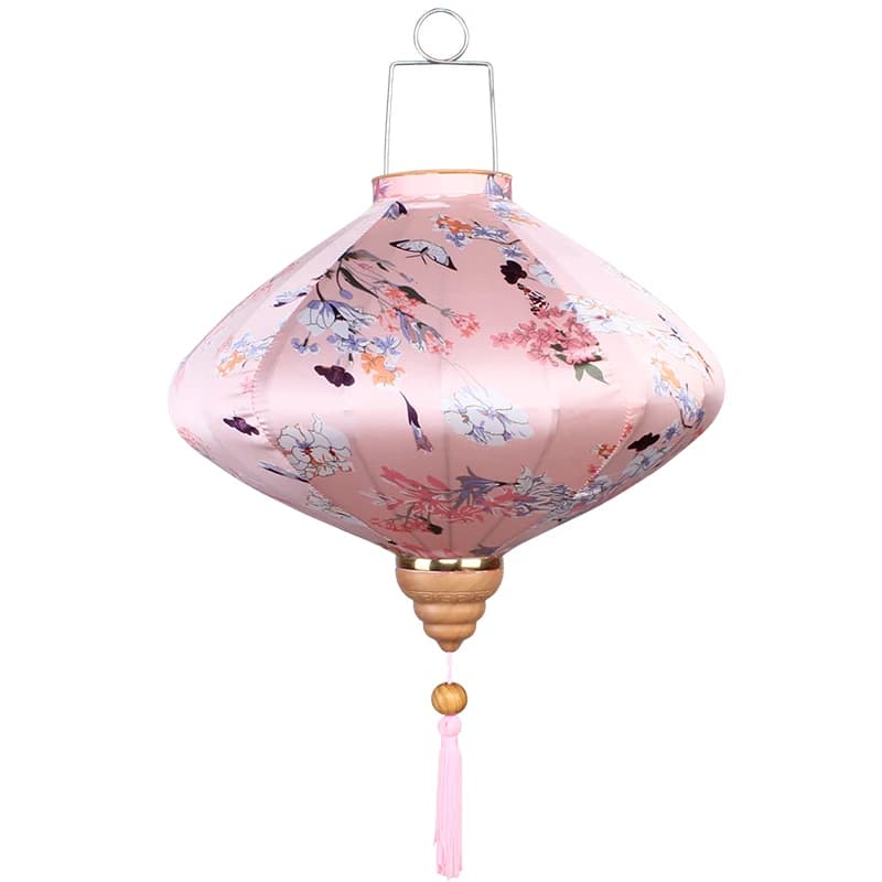12/14 Inch Chinese Silk Lantern Retro Traditional Japanese Vietnam Lantern Balcony Party Spring Festival Wedding Hanging Decor - image 6