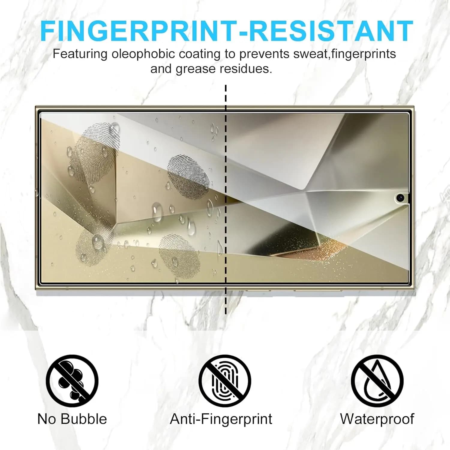For Samsung Galaxy S24 Ultra tempered glass high-definition anti drop screen protector - image 6