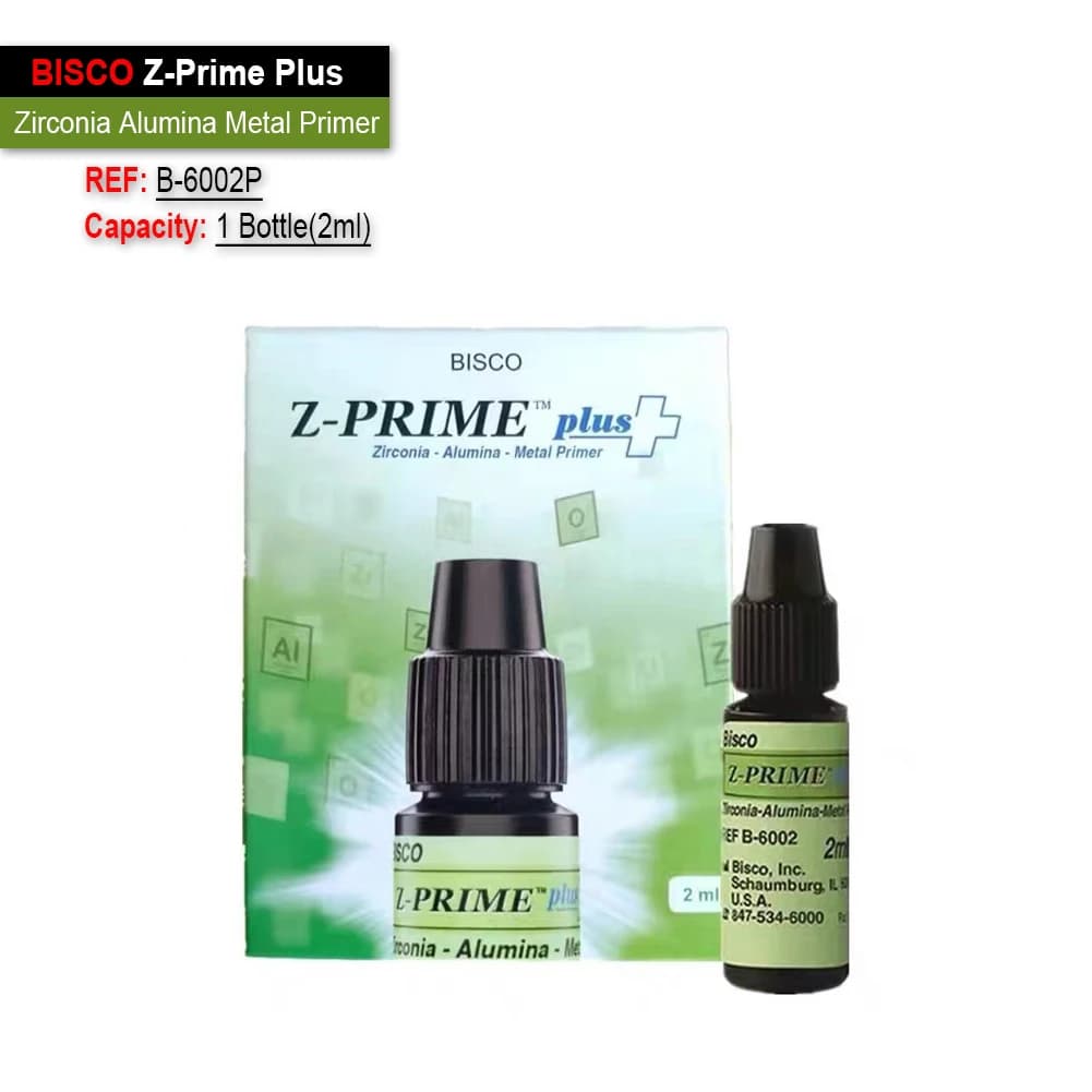 3 Types BISCO Porcelain Treatment Material Z-Prime Plus Zirconia Alumina Metal Primer Ceramic Adhesive Restoration Silane Agent - image 3