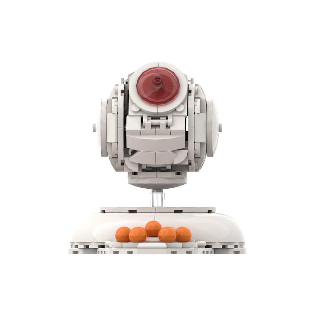 MOC-185272 Super Saiyan Attack Pod Building Block Model Japanese Anime Super Saiyan Battle Space Pod Bricks Assembled Toy Gift - image 4