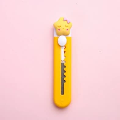 2 pieces, multi-function knife, mini cute knife, portable express, bag removal knife, Paper Cuttings knife, random delivery of m - image 6