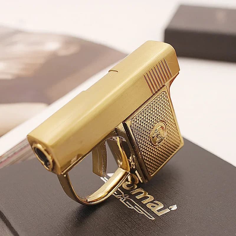 Aomai Full Metal Portable Mini Lighter Direct Impact Windproof Creative Personality High-end Cigarette Lighter Wholesale