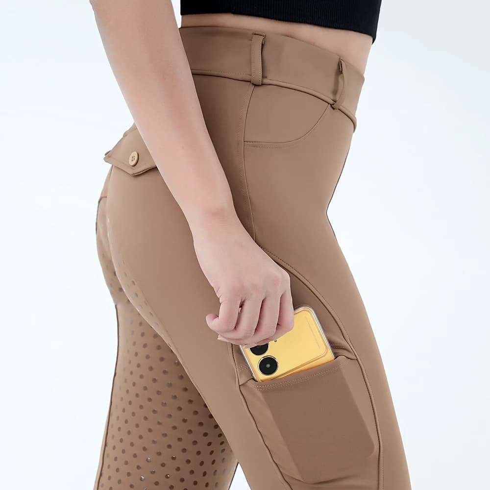 Women's Horse Riding Pants Full-Seat Breeches Equestrian Schooling Tights Outdoor Sportswear Knight Equipment Clothes - image 5