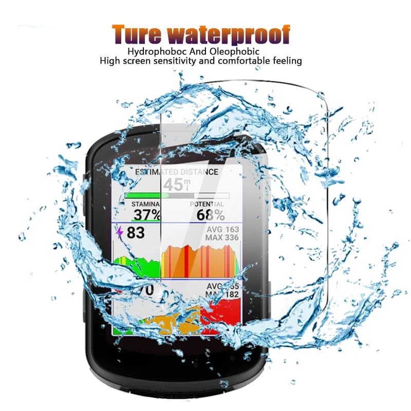 2PCS Tempered Glass For Garmin Edge 540 840 Screen Protector Protector glass For Edge 840 Protective Film - image 3