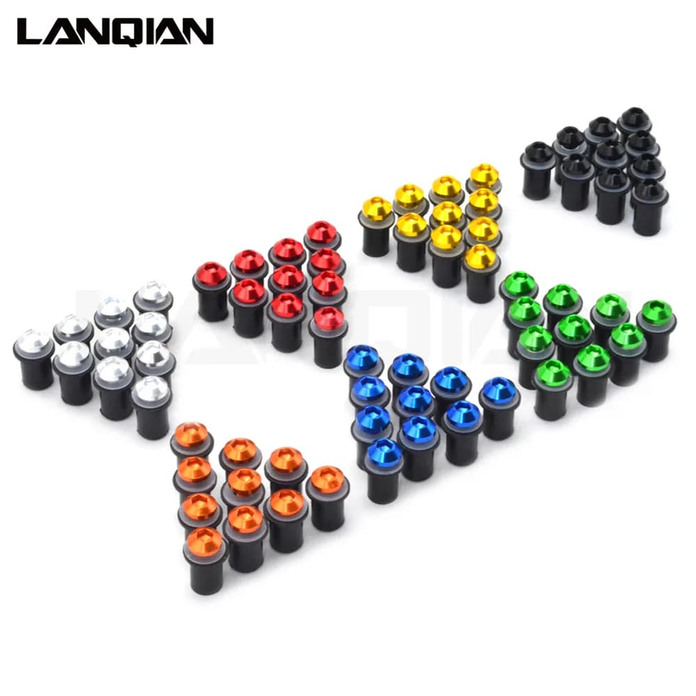10PCS Fairing Wind Screen Screw Bolt Kit Windshield Mounting Nut bolt For BMW S1000RR HP4 HP2 Sport K1200S Benelli Tornado 1130 - image 5
