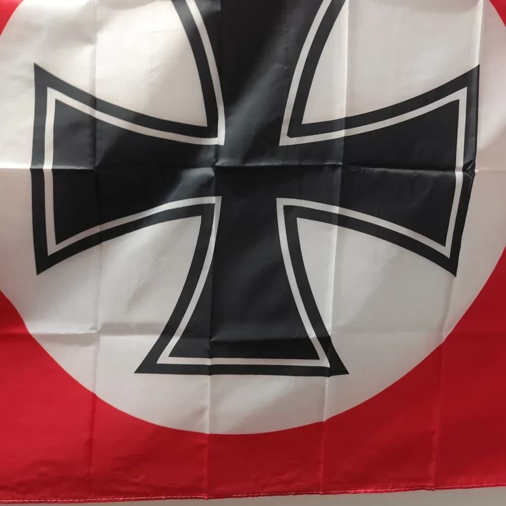 Iron Cross German Empire Flag - 90x150cm Historical Military Banner - Polyester Outdoor Indoor Decor German Imperial Display - image 3