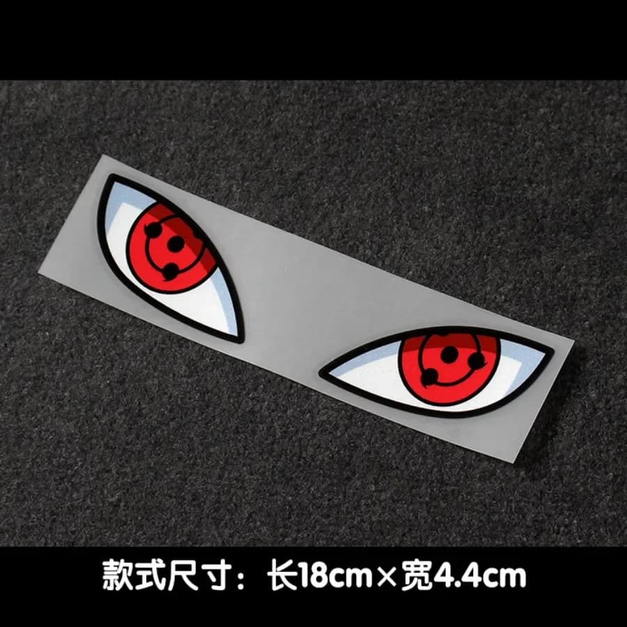 Eye Reflective Sticker Universal Motorcycle Body Helmet Windshield Tailbox For benelli BMW DUCATI Harley BENDA VOGE KYMCO VESPA - image 6