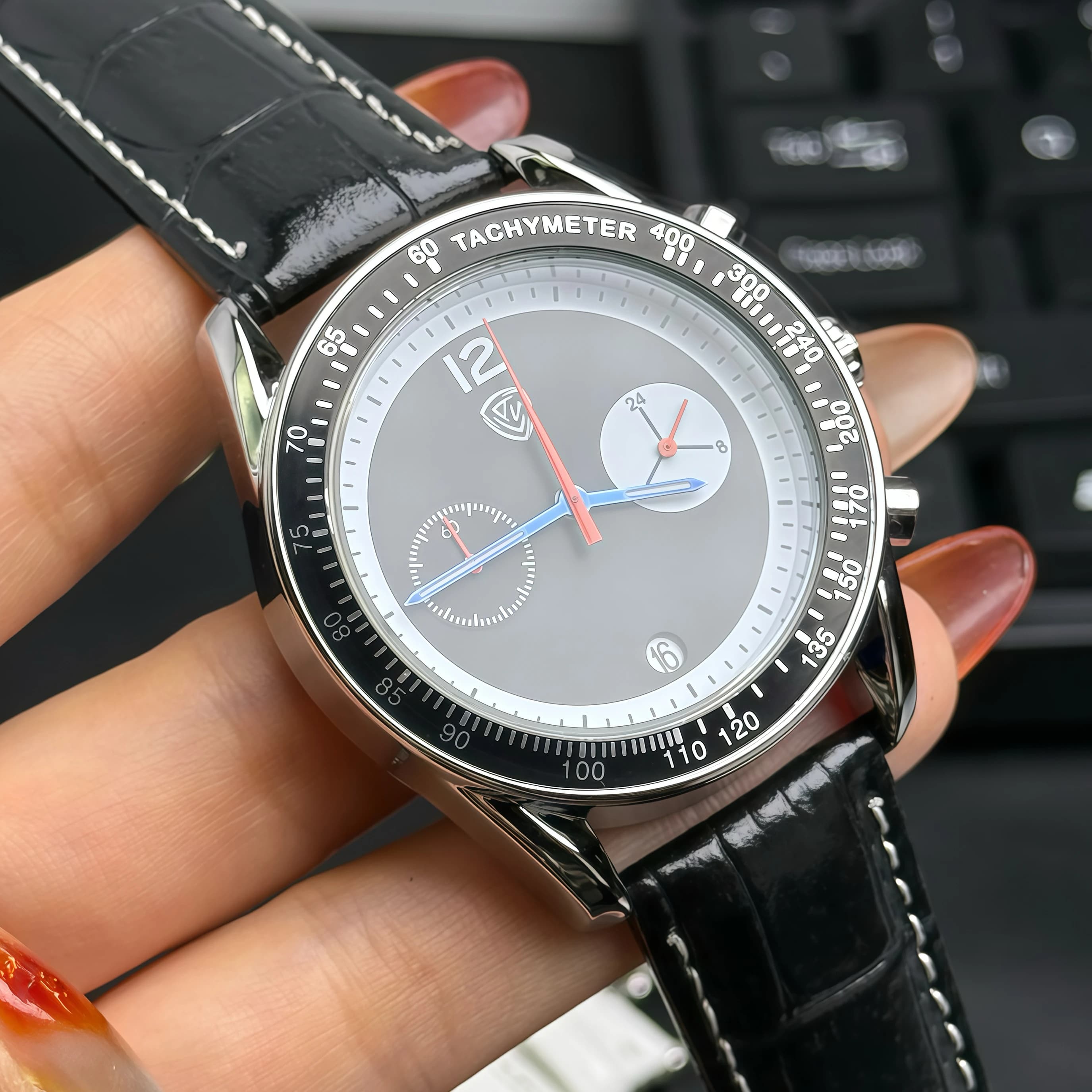 2026 New Simple Casual Watch for Men; Light Luxury Gift; High Quality Quartz Watch Brand; Multi-functional Chronograph Men's - image 6