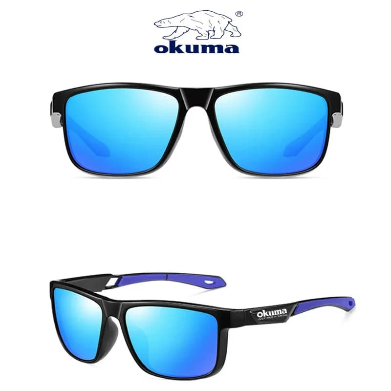 New OKUMA Outdoor Polarized Sunglasses UV400 Men's and Women's Sports Color Changing Driving and Riding Sunglasses - image 5