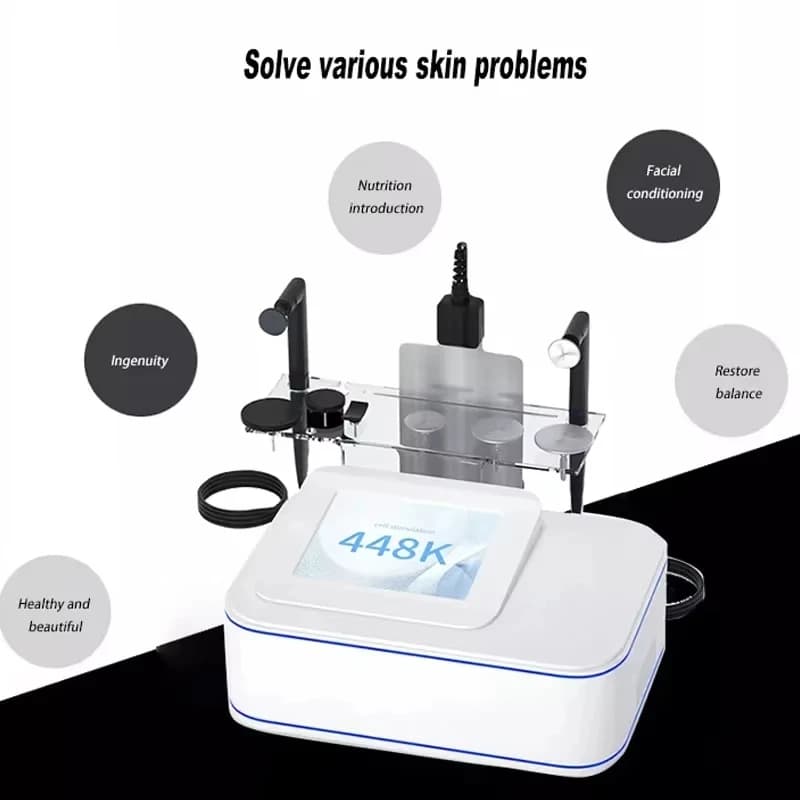 UMI. 2026new 448KHz CET RET Tecar Physical Therapy Physiotherapy Diathermy Pain Management Machine-2025.mn - image 3