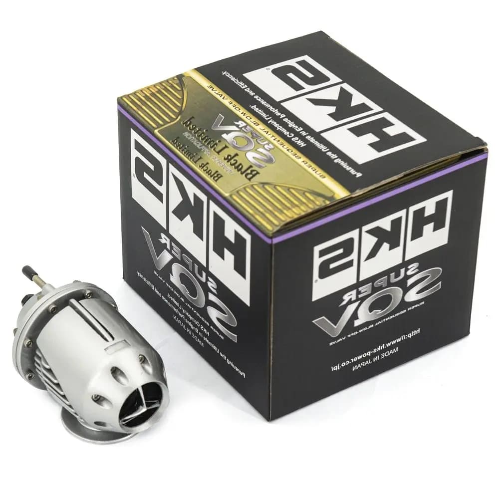 Universal SQV 2 Super Sequential Blow Off Valve Adjustable Pressure 1-30 PSI Black And Siver - image 3